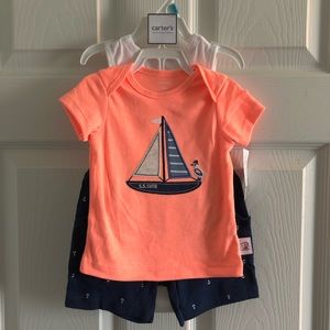 Carter’s Boy’s 6 Months 3 Piece Set ⛵️ Sailboat